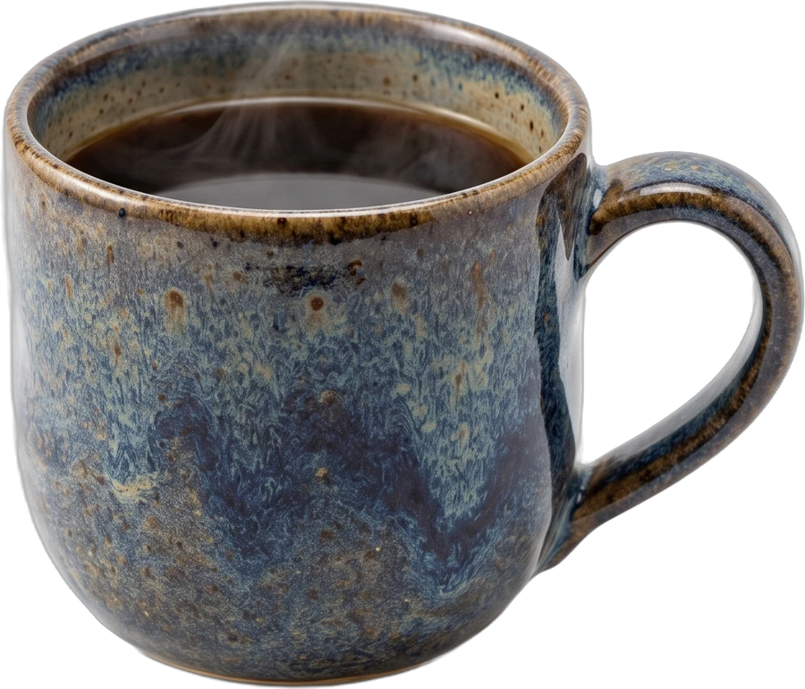 Une tasse de café chaud